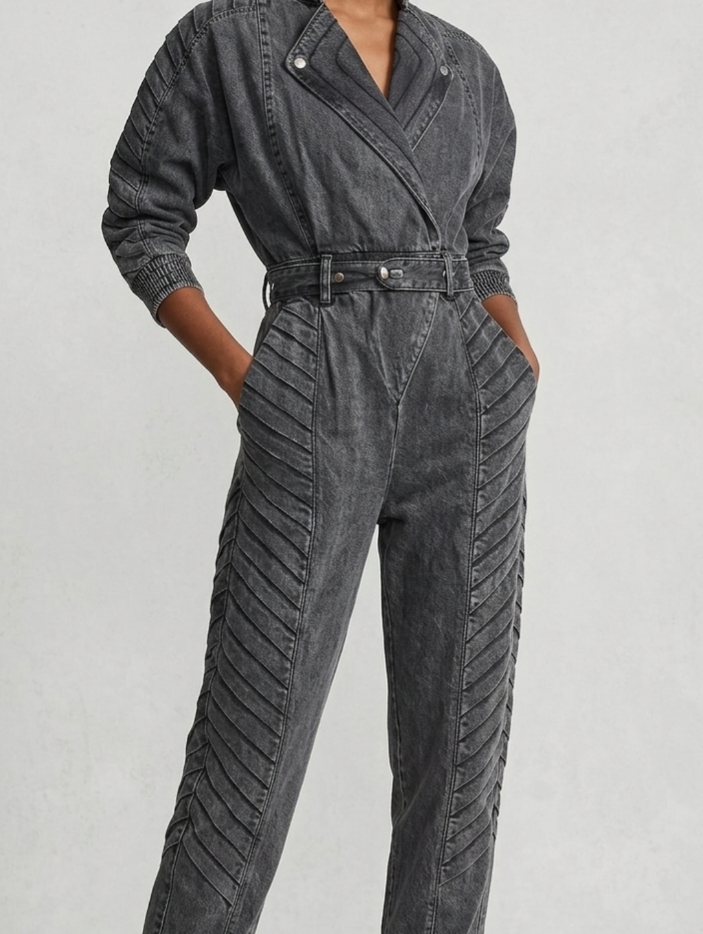 Milla Jumpsuit En Black Vintageretrofete